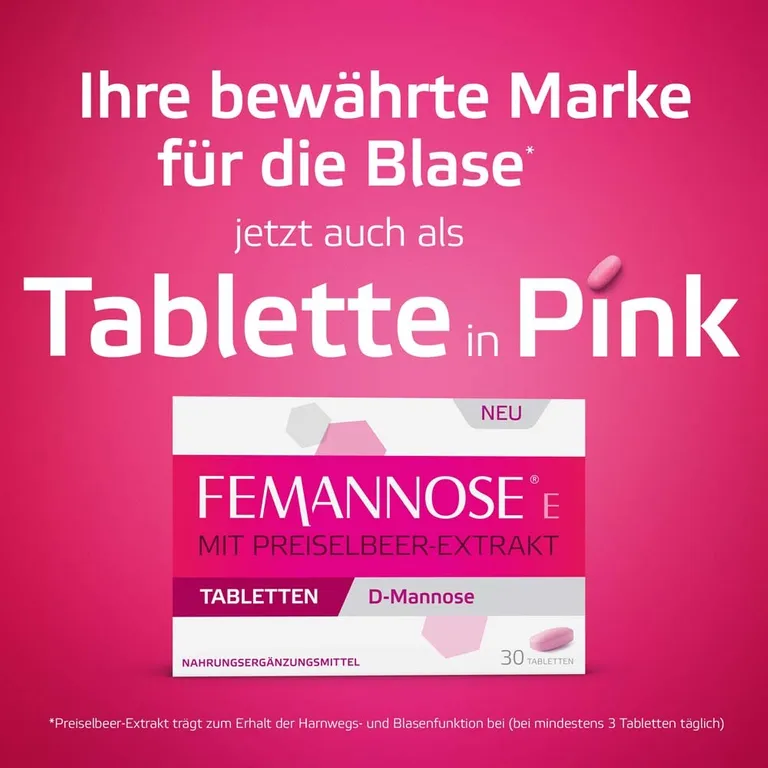 shopapotheke FEMANNOSE® E Tabletten Preisnachlass