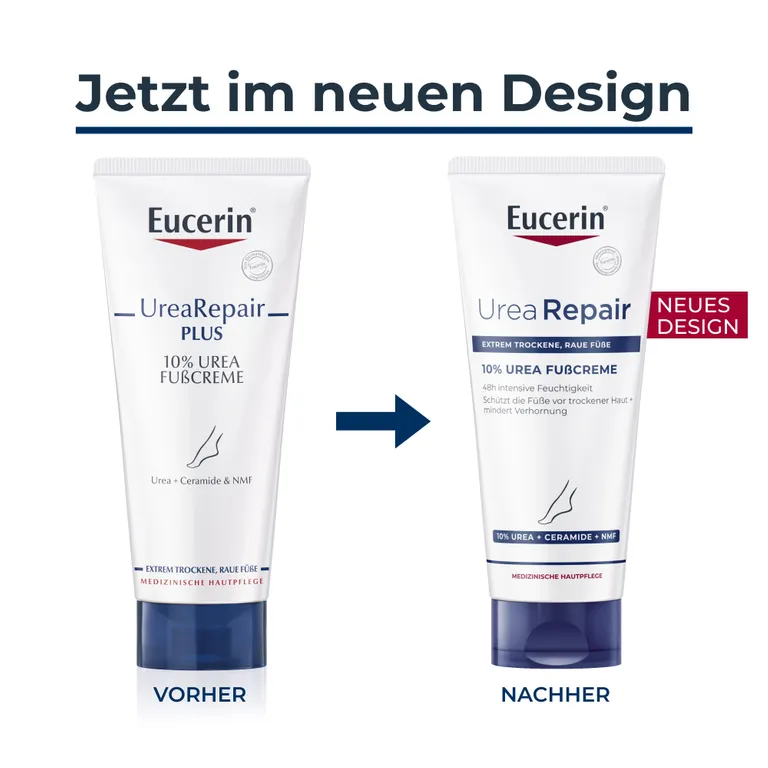 shopapotheke Eucerin® UreaRepair PLUS Fußcreme 10 % - Jetzt 20% sparen mit Code "eucerin20" Jubiläumsangebot