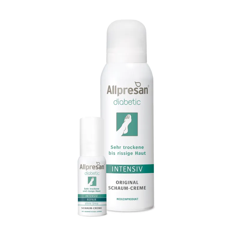 shopapotheke Allpresan diabetic INTENSIV Schaum-Creme Lagerräumung