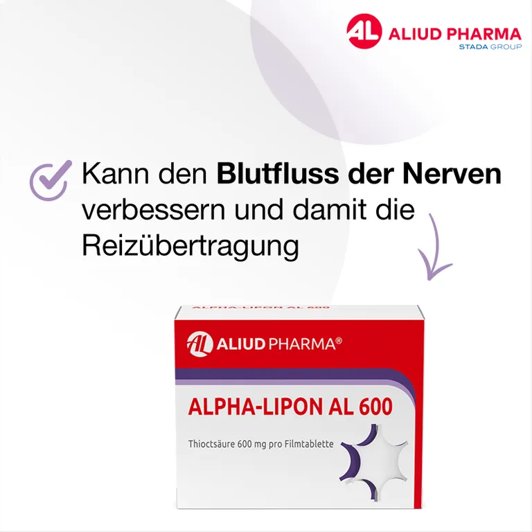 shopapotheke Alpha-Lipon AL 600 für Missempfindungen bei diabetischer Nervenbeschädigung VIP-Rabatte