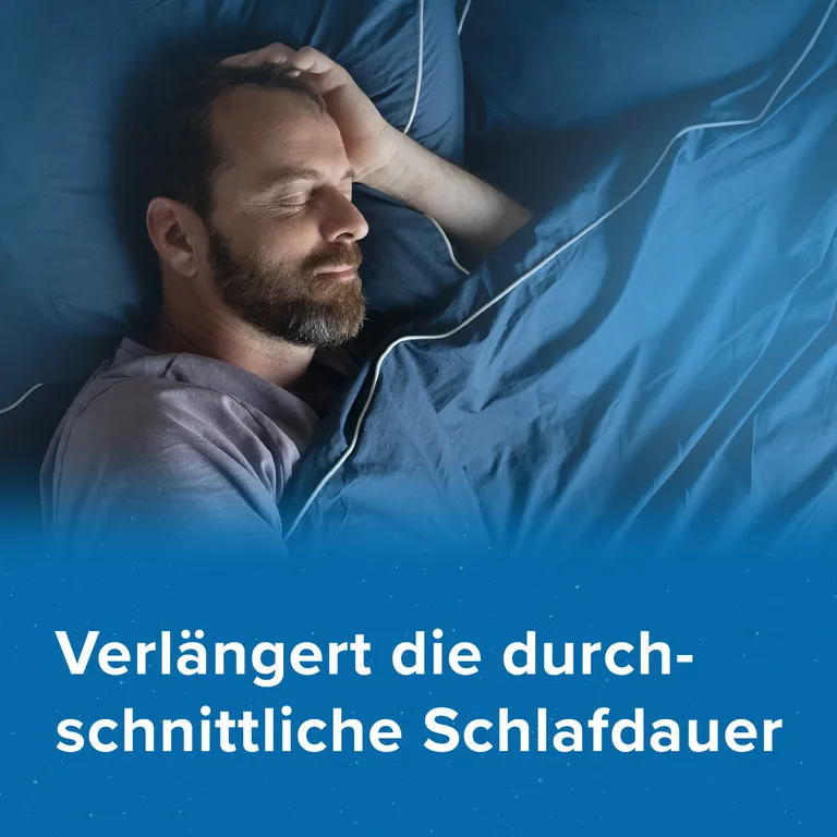 shopapotheke Hoggar® Night Tabletten: Nicht nur einschlafen sondern durchschlafen. 25 mg Doxylaminsuccinat Schlaftabletten für die Kurzzeitbehandlung von akuten Schlafstörungen Kostenlose Rückgabe