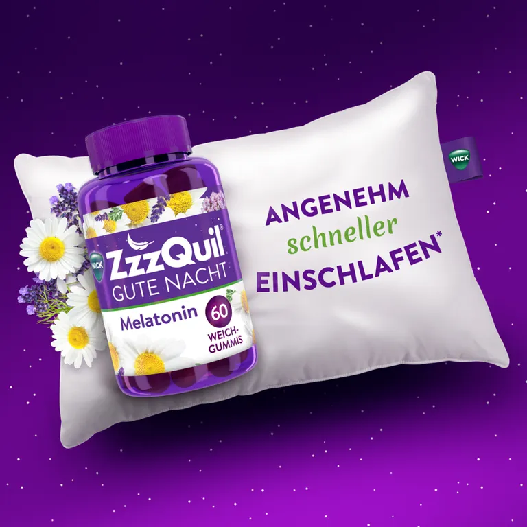 shopapotheke WICK ZzzQuil® Gute Nacht Einschlafhilfe* mit Melatonin Waldfrucht Bis zu 65% Rabatt