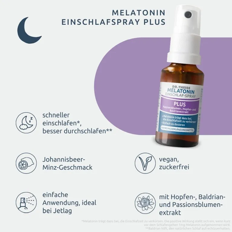 shopapotheke DR. THEISS Melatonin Einschlaf-Spray Plus Discount Store für neue Produkte