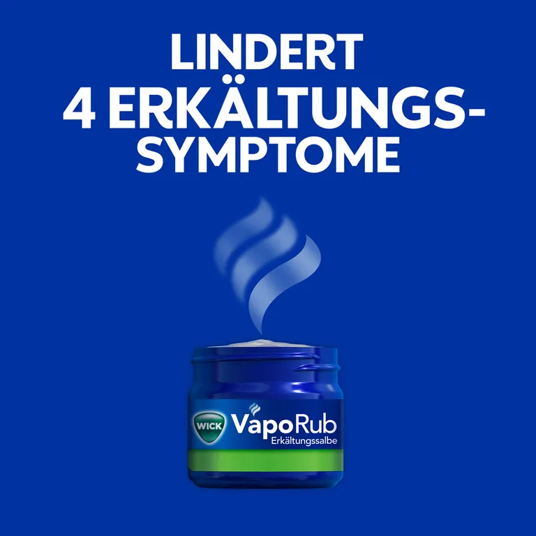 shopapotheke WICK VapoRub Erkältungssalbe Linderung von 4 Erkältungssymptomen Online