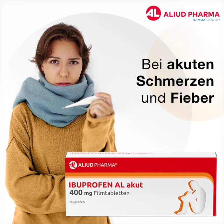 shopapotheke Ibuprofen AL akut 400 mg Filmtabletten bei akuten Schmerzen Angebote