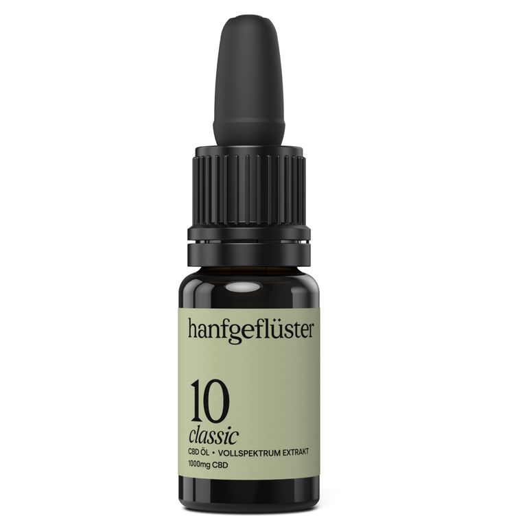 shopapotheke HANFGEFLÜSTER Vollspektrum CBD Öl 10% Osterangebot