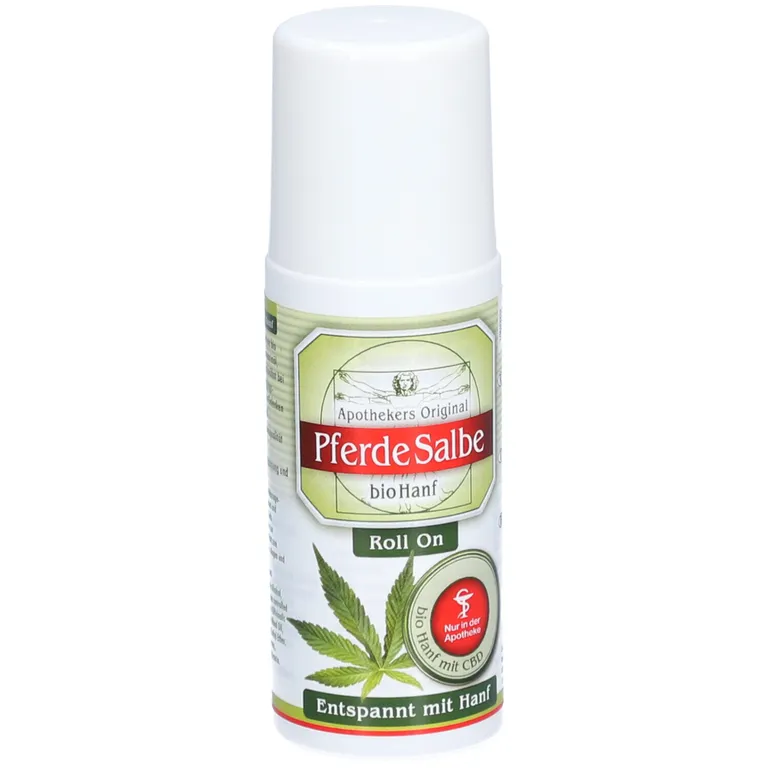 shopapotheke Apothekers Original Pferde Salbe bio Hanf Roll-on Vatertagsangebot