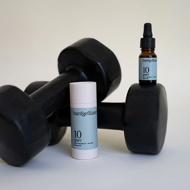 shopapotheke HANFGEFLÜSTER CBD Sport 10% Lagerräumung