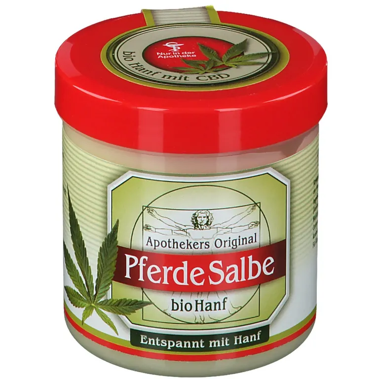 shopapotheke Apothekers Original Pferde Salbe bio Hanf Heißer Verkauf