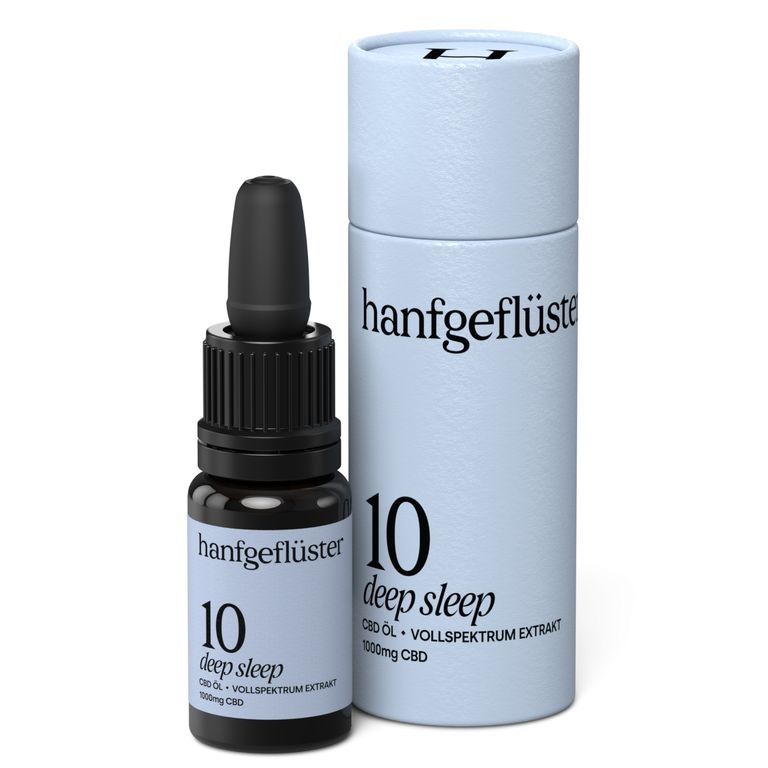 shopapotheke HANFGEFLÜSTER CBD Schlaföl 10% Online Outlet