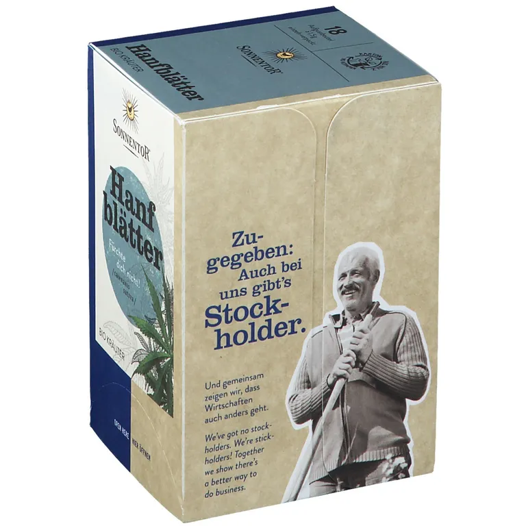 shopapotheke SonnentoR® Hanfblätter Bio-Kräutertee Große Rabatte