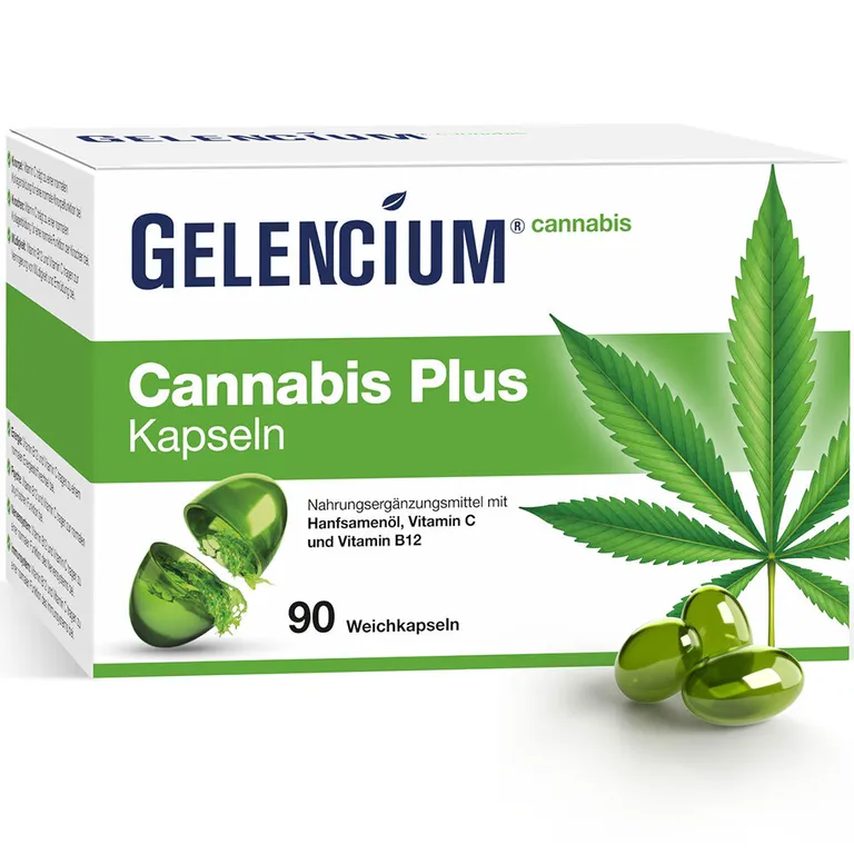 shopapotheke GELENCIUM® Cannabis Plus Kapseln mit Vitamin B12 Bestseller