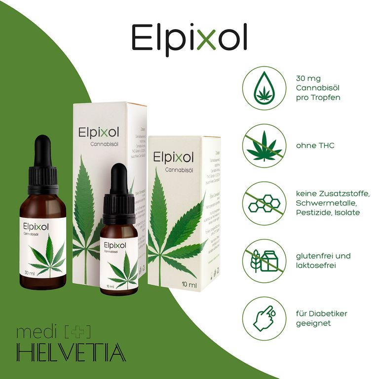 shopapotheke Elpixol® Cannabisöl Tropfen Kauf eins, bekomm eins gratis