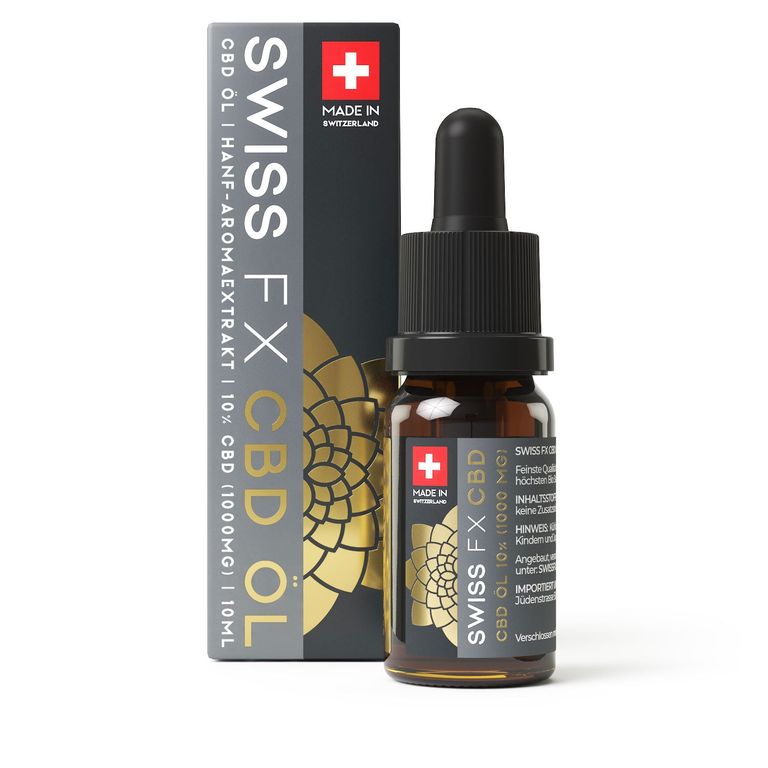 shopapotheke SWISS FX CBD Öl 10% Vollspektrum Kostenlose Rückgabe