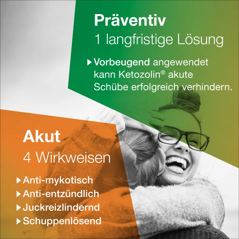 shopapotheke Ketozolin® 2% Shampoo Begrenzte Freigabe