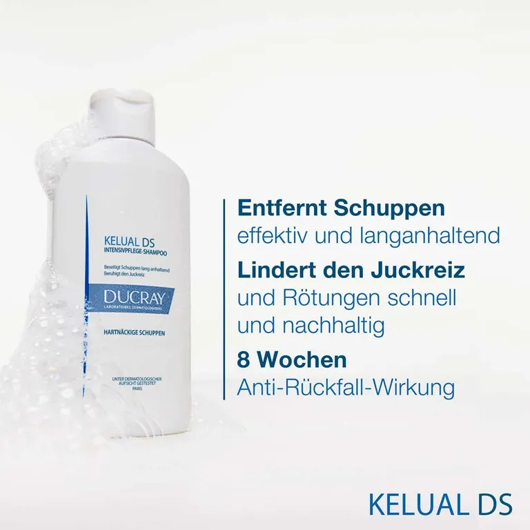 shopapotheke DUCRAY KELUAL DS Anti-Schuppen Intensivpflege-Shampoo + DUCRAY Elution Ausgleichendes Shampoo 100 ml GRATIS Nur für heute