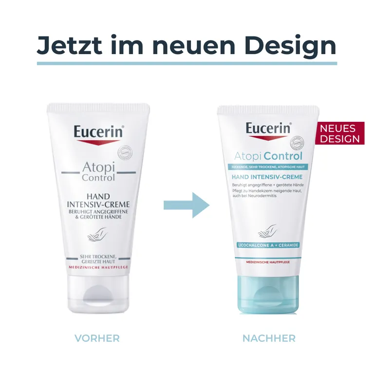 shopapotheke Eucerin® AtopiControl Hand Intensiv-Creme - Jetzt 20% sparen mit Code "eucerin20" 50% Rabatt mit kostenlosem Versand