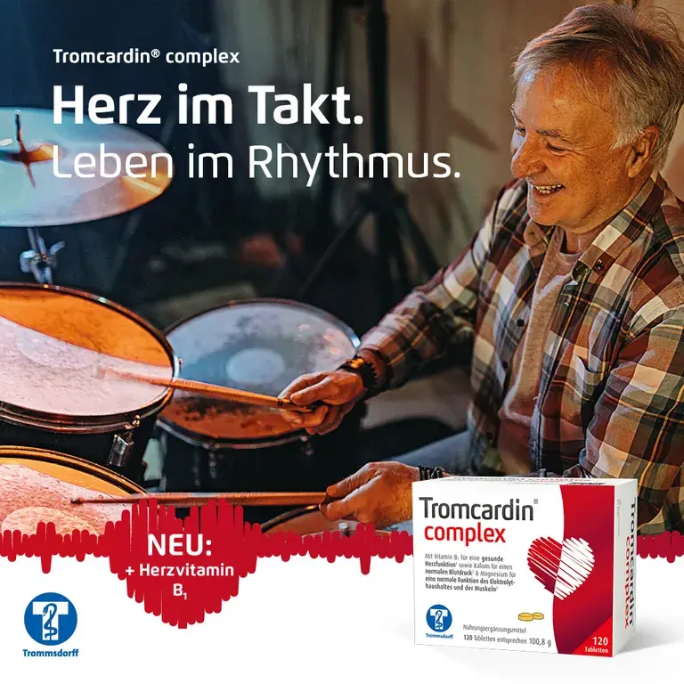 shopapotheke Tromcardin® complex – der Partner für Ihr Herz und Ihre Gesundheit Kostenloser Versand
