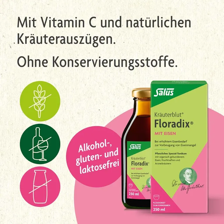 shopapotheke Salus® Floradix mit Eisen Tonikum Fabrikpreis