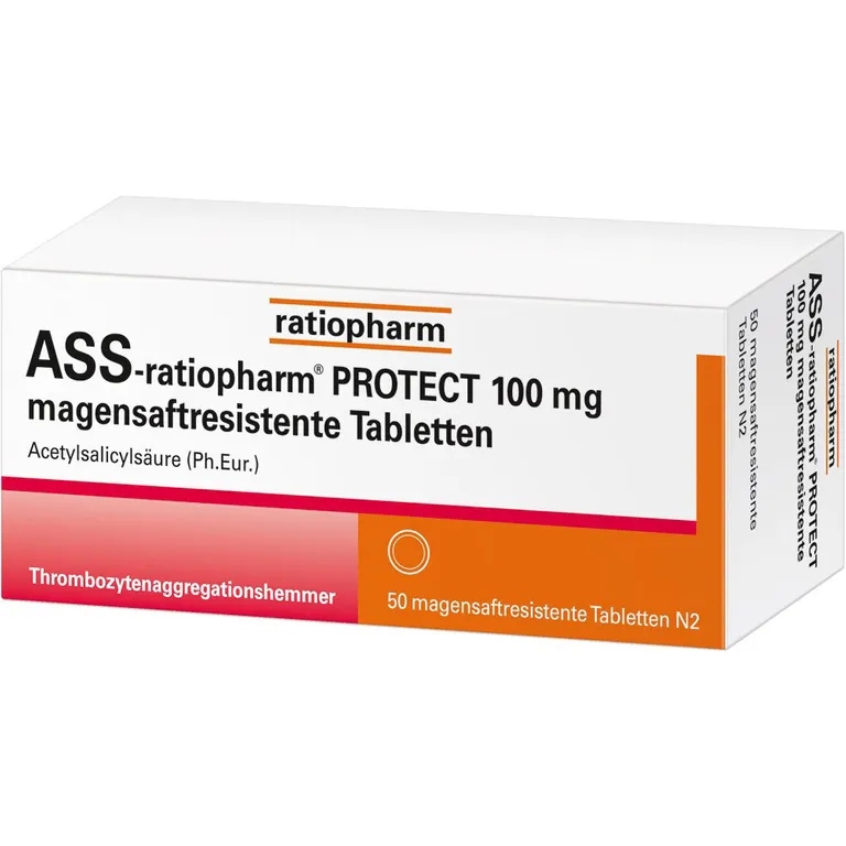 shopapotheke ASS-ratiopharm® PROTECT 100 mg magensaftresistente Tabletten Sonderangebot
