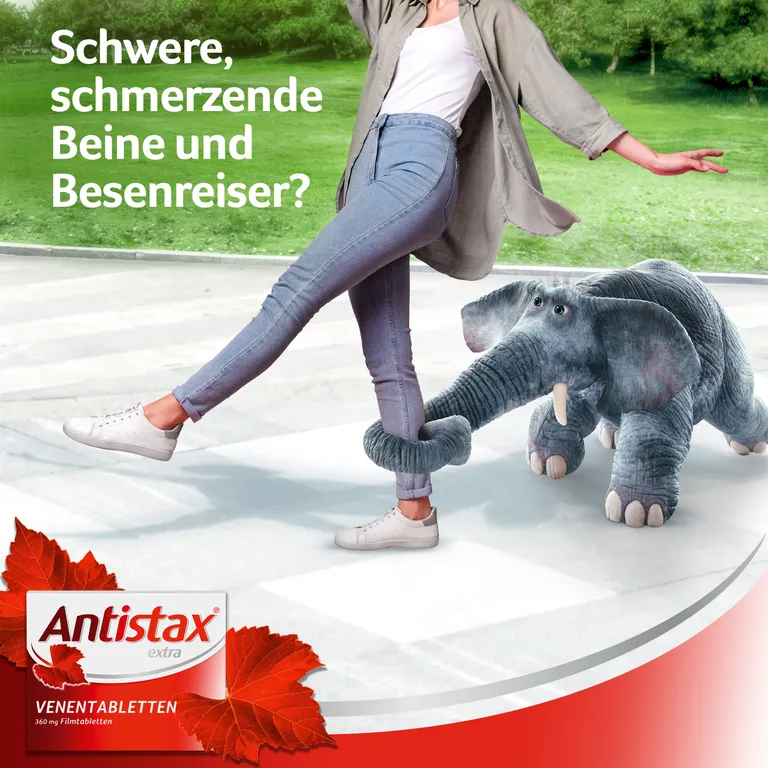 shopapotheke Antistax extra Venentabletten bei Krampfadern & Besenreiser Osterangebot