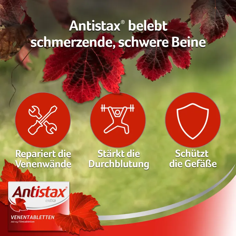 shopapotheke Antistax extra Venentabletten bei Krampfadern & Besenreiser Osterangebot
