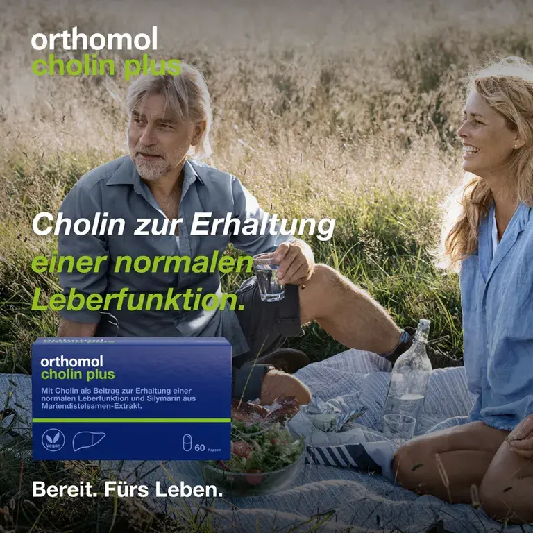 shopapotheke Orthomol Cholin Plus - zur Erhaltung einer normalen Leberfunktion - mit Silymarin aus Mariendistel-Extrakt Tägliche Deals