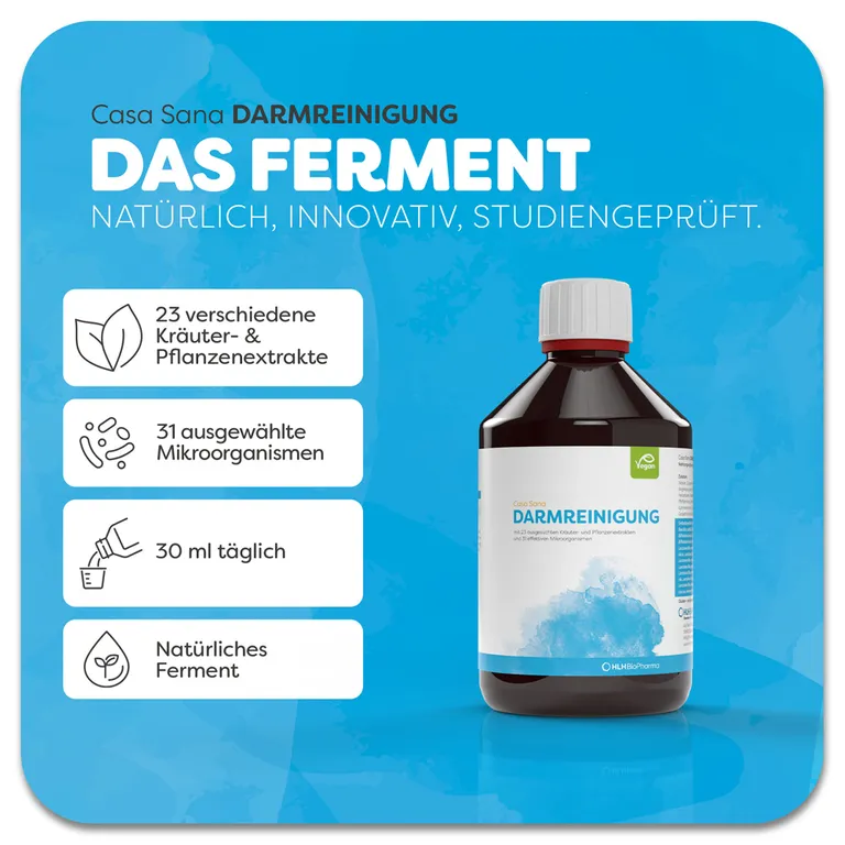 shopapotheke Casa Sana DARMREINIGUNG Darmsanierung mit effektiven Mikroorganismen Bis zu 60% Rabatt