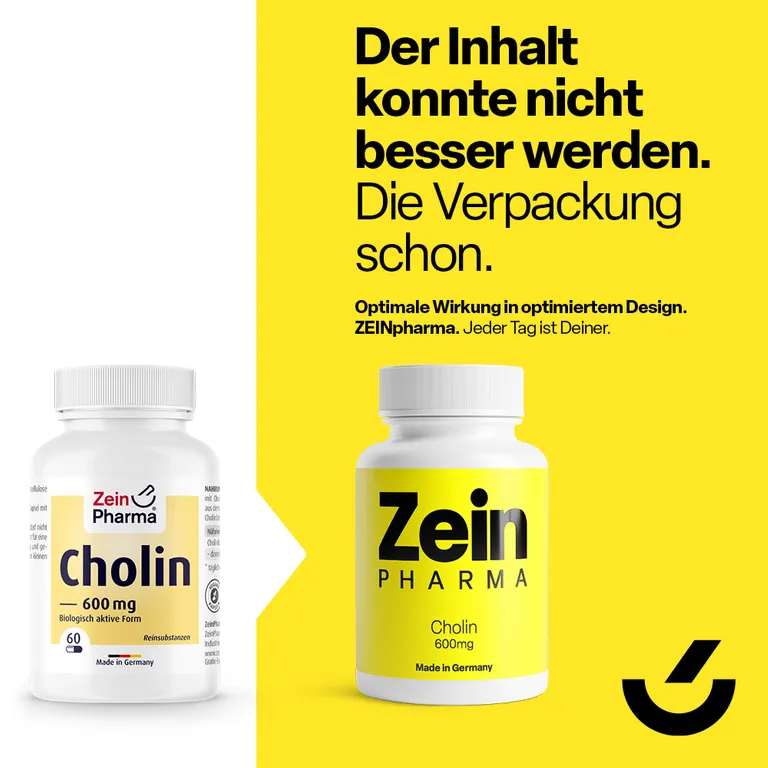 shopapotheke ZeinPharma® Cholin Kapseln 600 mg Vierteljährliche Förderung