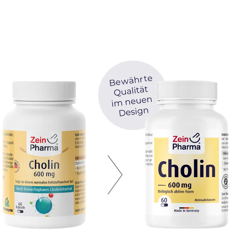 shopapotheke ZeinPharma® Cholin Kapseln 600 mg Vierteljährliche Förderung