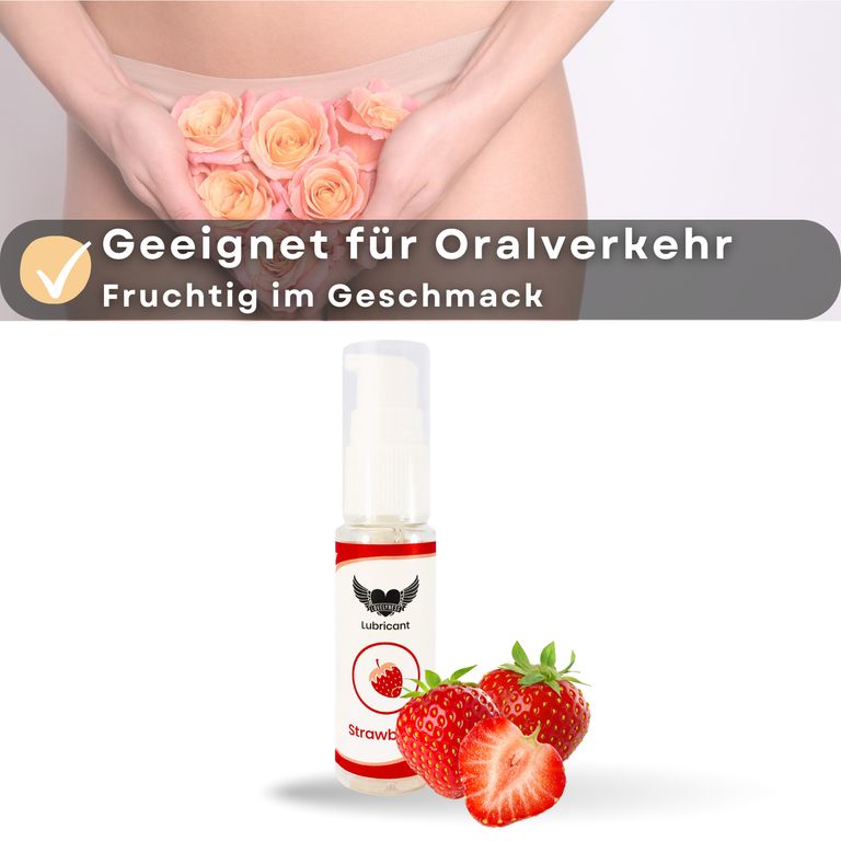 shopapotheke Lovelyness - Gleitgel mit Geschmack Erdbeere Kirsche Schokolade Passionsfrucht im Set 120ml zollfrei