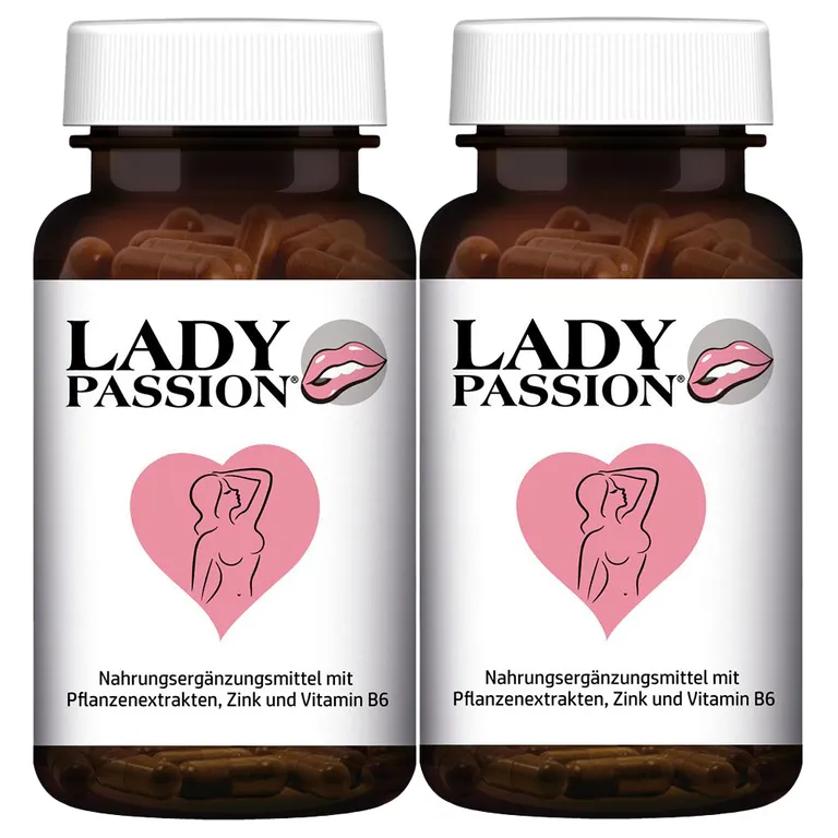 shopapotheke Lady Passion® mit Ashwagandha Maca und Ginseng Auslauf