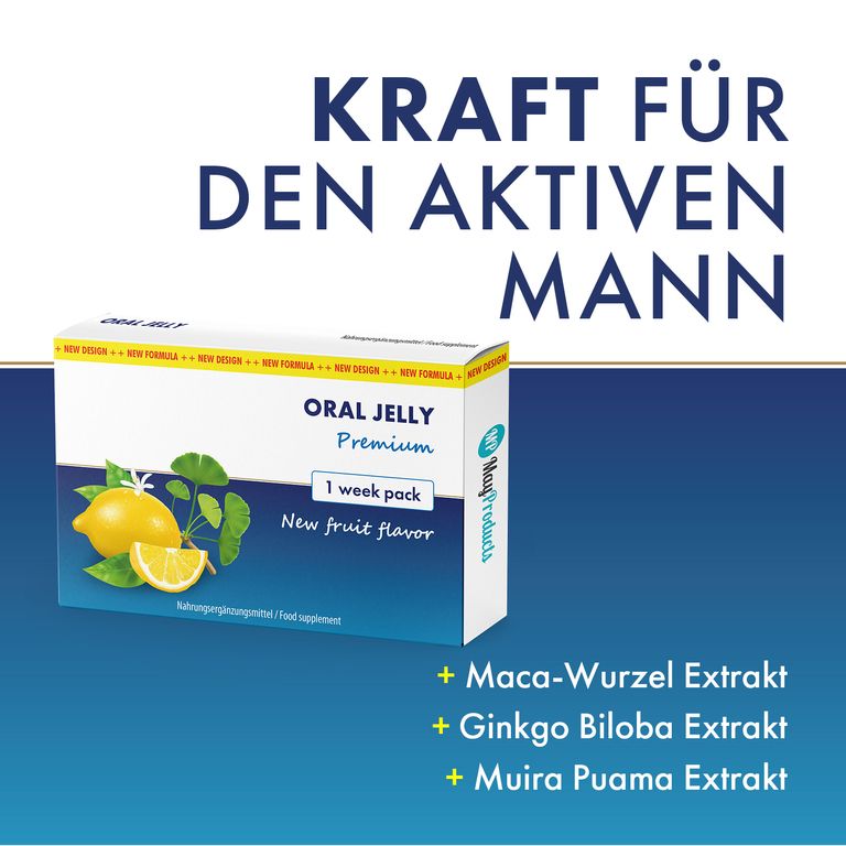 shopapotheke Oral Jelly - Für ein aktives Liebesleben Kostenloser Versand