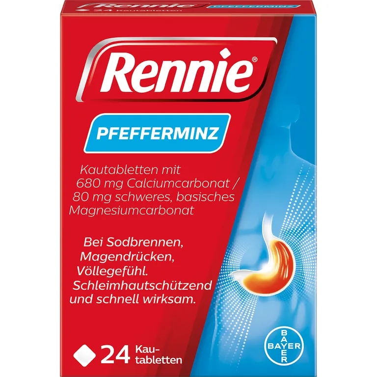 shopapotheke Rennie® Pfefferminz Kautabletten bei Sodbrennen Flash Sale