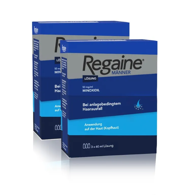 shopapotheke Regaine® Männer Lösung mit 5% Minoxidil 6 Monats-Vorrat Heißer Verkauf