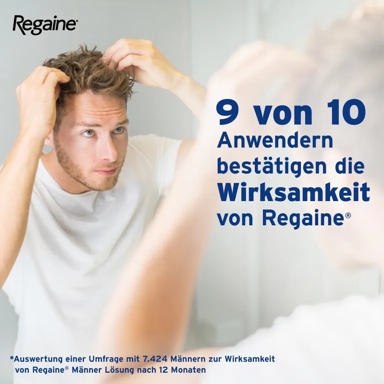 shopapotheke Regaine® Männer Lösung mit 5% Minoxidil 6 Monats-Vorrat Heißer Verkauf