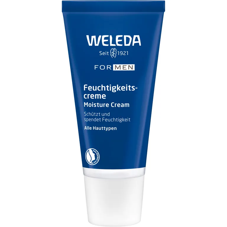 shopapotheke Weleda Feuchtigkeitscreme for Men - hautberuhigende leichte Pflege erfrischt und zieht sofort ein Saisonale Angebote