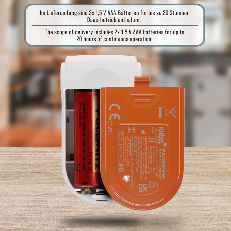 shopapotheke Pulox PO-200 Solo - Finger-Pulsoximeter - Orange Vierteljährliche Förderung