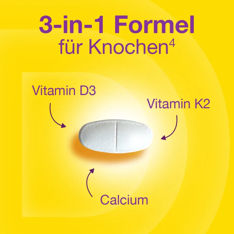 shopapotheke Vitamin D3 1000 I.E. VIGANTOLVIT Osteo mit K2 Kalzium für Knochen* Online