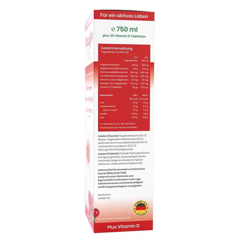 shopapotheke RosaXan® Saft / Tabletten Limitierter Zeitrabatt