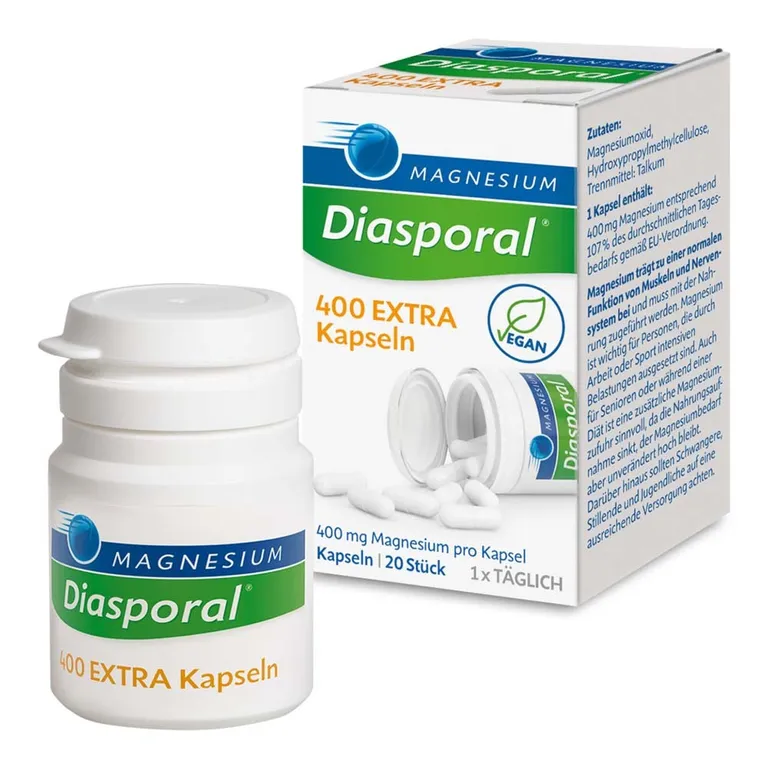 shopapotheke Magnesium-Diasporal® 400 EXTRA Kapseln Fabrik Onlineshop