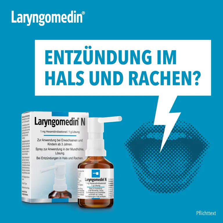 shopapotheke Laryngomedin® N Spray bei Entzündungen im Mund- und Rachenraum Online Shopping