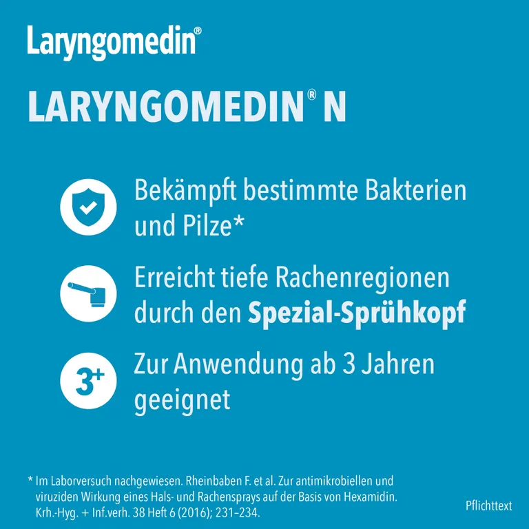 shopapotheke Laryngomedin® N Spray bei Entzündungen im Mund- und Rachenraum Online Shopping