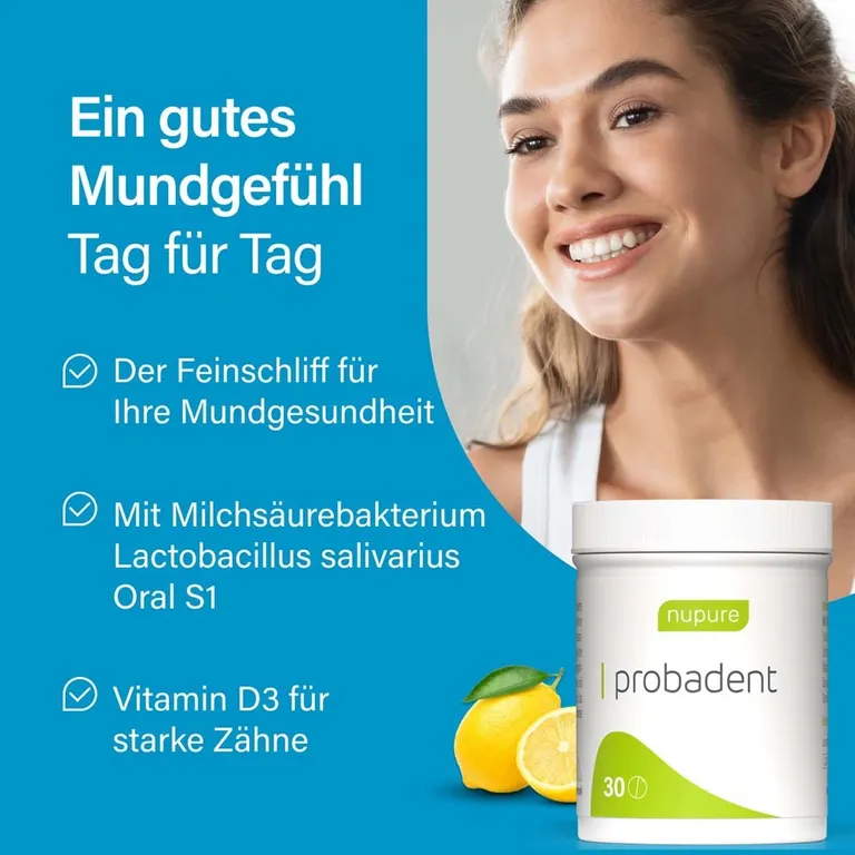 shopapotheke Nupure probadent - Lutschtabletten gegen Mundgeruch Preisnachlass