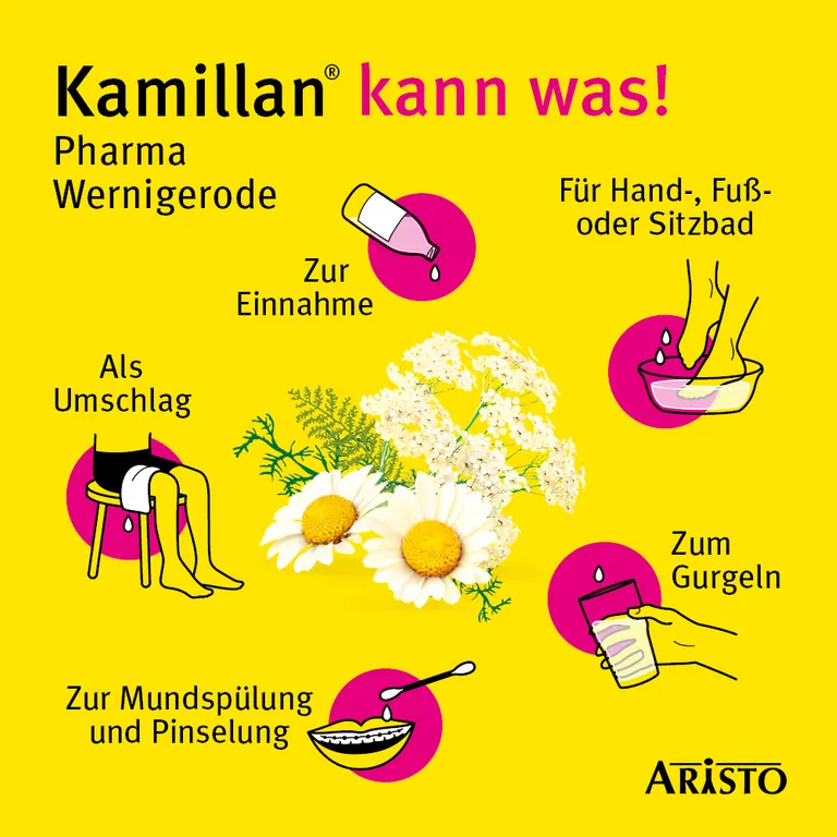 shopapotheke Kamillan® Pharma Wernigerode - Natürlich gegen Entzündungen der Haut- und Schleimhäute – Unterstützt die Wundheilung & lindert den Reiz Heißer Verkauf