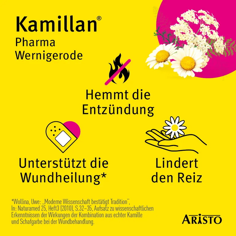 shopapotheke Kamillan® Pharma Wernigerode - Natürlich gegen Entzündungen der Haut- und Schleimhäute – Unterstützt die Wundheilung & lindert den Reiz Heißer Verkauf