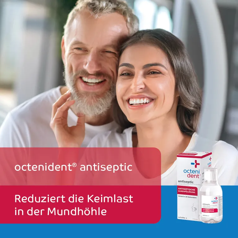 shopapotheke octenident® antiseptic Antiseptische Mundspüllösung Große Rabatte