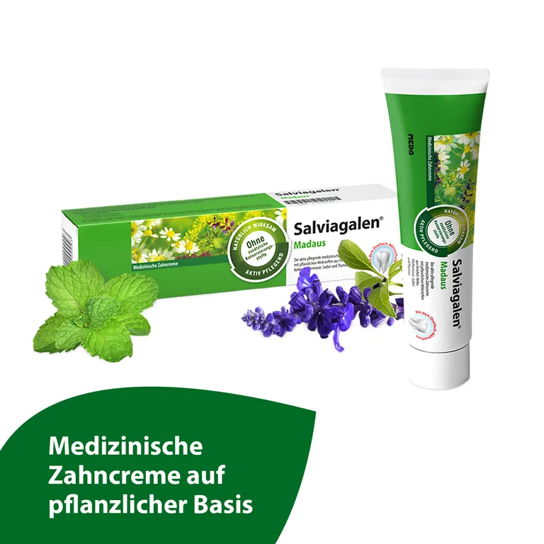 shopapotheke Salviagalen Madaus - Medizinische Zahnpasta ohne Fluorid Neuheiten