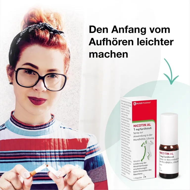 shopapotheke Nicotin AL 1 mg / Sprühstoß zur Rauchentwöhnung Tägliche Deals