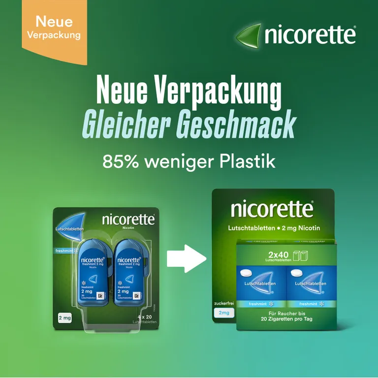 shopapotheke nicorette Lutschtablette freshmint 4 mg Nikotin zum Rauchen aufhören Wochenangebot